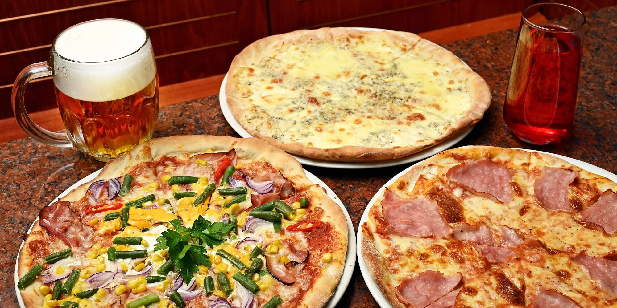 Itálie na Žižkově: pizza dle výběru i nápoj pro 1 nebo 2 osoby